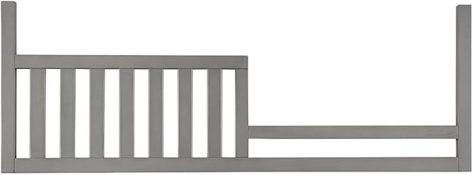 Toddler Bed Safety Guard Rail for Westwood Design Convertible Cribs - Solid Wood Rail for Convertible Crib to Toddler Bed Conversion - Safety Rails for Children's Beds (Cloud, Stone Harbor Crib)