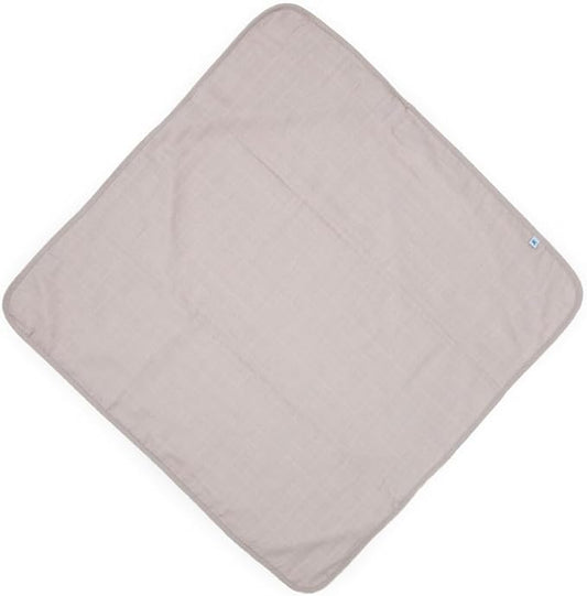 Little Unicorn Premium Infant Hooded Bath Towel| Soft & Absorbent Cotton & Terry Fabric for Newborns (Porpoise)