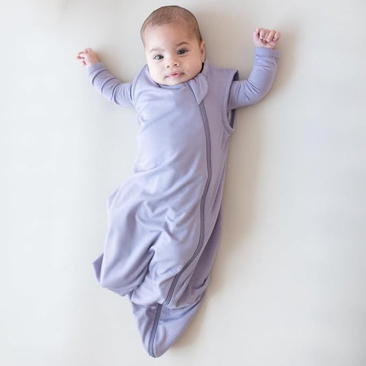 KYTE BABY Unisex Sleep Bag for Babies and Toddlers, 0.5 Tog, 97% Rayon made from Bamboo, 3% Spandex (Medium, Taro)