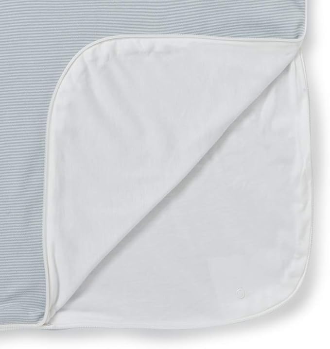 MORI Baby Unisex Premium Sleep Sack in Blue Stripe for Toddlers - 0.5 Tog Sleeping Bag - Suitable from 8.8lbs to 2 Years