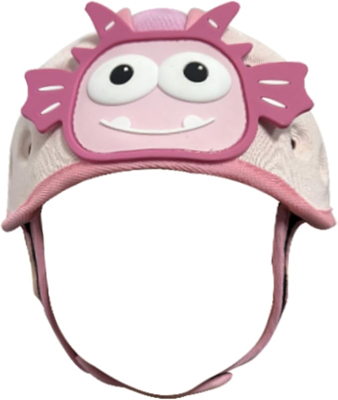 Baby Helmet for Crawing Walking,Soft Infant Safety Helmet,Baby Helmet 1-2 Years for Anti-Fall Head Protector,Adjustable, Breathable