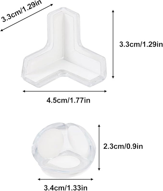 24 Pack Corner Guards Corner Protectors for Baby,Table Corner Protectors for Baby,Furniture Guards,Baby Proof Corner Protectors to Cover Sharp Furniture