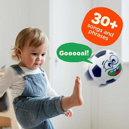 Move2Play, Hilariously Interactive Toy with Music & Sound Effects for Boy & Girl | Ball for Toddler & Baby | 6, 12, 18+ Months | 1, 2, 3+ Year Old