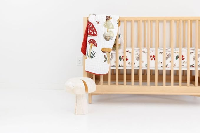 Clementine Kids Crib Sheets (Mushroom)