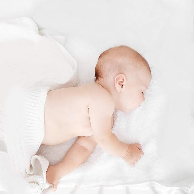 ORGANICDREAM Crib Mattress + Toddler Bed - 100% Breathable Proven to Reduce Suffocation Risk, Hypoallergenic, GREENGUARD Certified - Lightweight 2-Stage Removable Cover - Deluxe 6" Thick - White