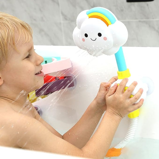33 PCS Bath Toys for Toddlers and Babies, Bathtub Toy Set with Shower, Rubber Ducks, Floating Toys, Great Christ Gift for Kids