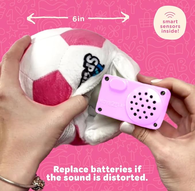 Move2Play, Hilariously Interactive Toy with Music & Sound Effects for Boy & Girl | Ball for Toddler & Baby | 6, 12, 18+ Months | 1, 2, 3+ Year Old