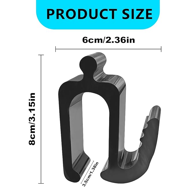 Zoucengx Wonderfold Wagon Accessories, Upgraded Multifunctional Side Hooks for Wonderfold Wagon W4 - Durable, Space-Saving Travel Organizer with Sturdy Design (4, Upgraded)