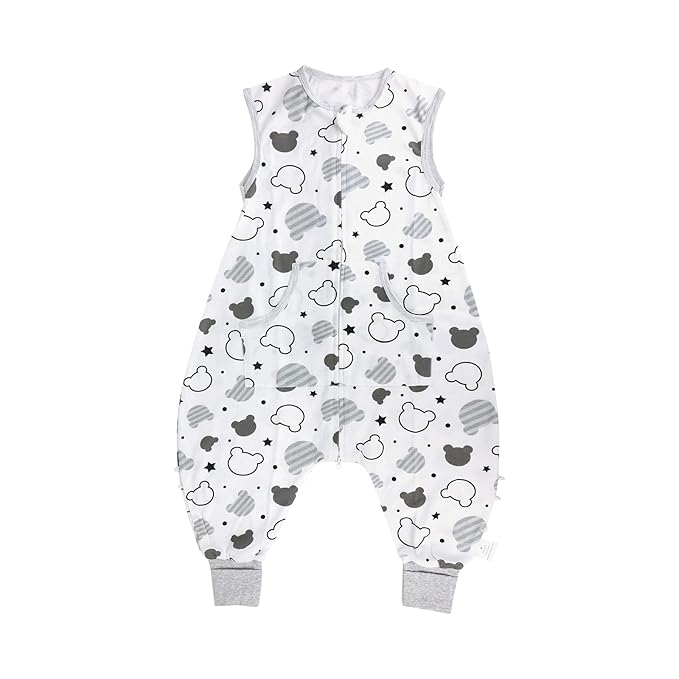 Toddler Sleep Sacks Sleep Sack 3T 4T 5T with legs Cozy comfy Baby Warable Blanket with 2-Way Zipper