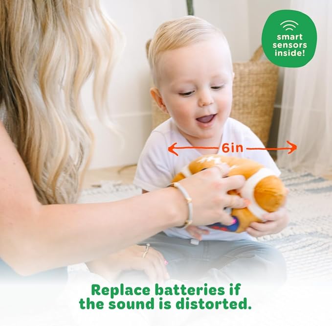 Move2Play, Hilariously Interactive Toy with Music & Sound Effects for Boy & Girl | Ball for Toddler & Baby | 6, 12, 18+ Months | 1, 2, 3+ Year Old