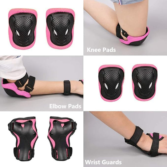 Adjustable Helmet for Ages 3-16 Kids Toddler Boys Girls Youth,Protective Gear with Elbow Knee Wrist Pads for Multi-Sports Skateboarding Bike Riding Scooter Inline skatings Longboard Roller Skate