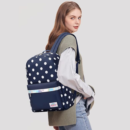 mygreen Kids Backpack, Kawaii Girls Backpack for School