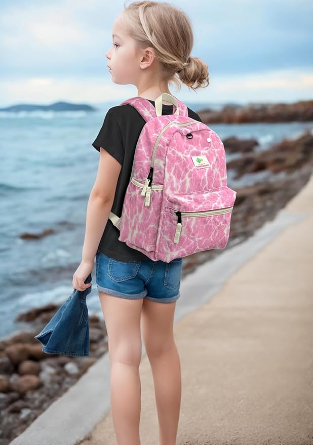 atgark Kids Backpack for Girls: Girls Backpack 6-10 - Kindergarten Elementary School Bookbag for Girl