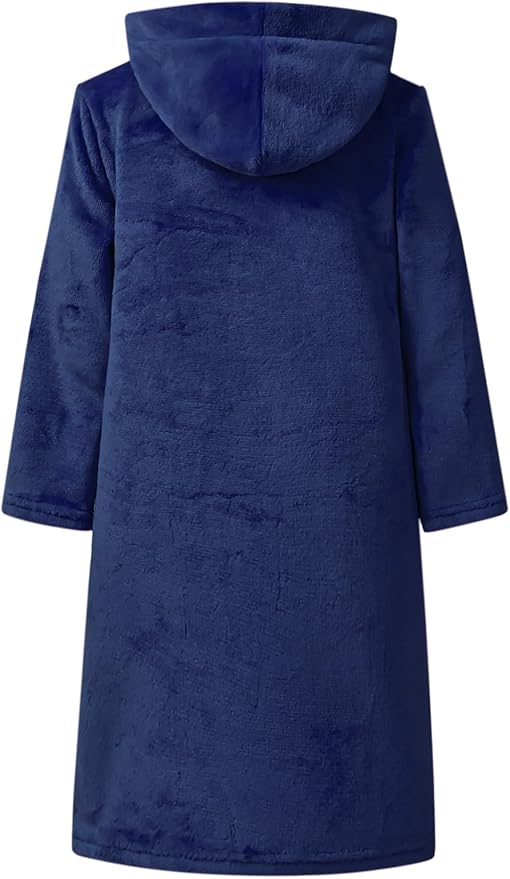 CHILDRENSTAR Girls Robe Kids Bathrobes Plush Soft Fleece Pajamas Sleepwear