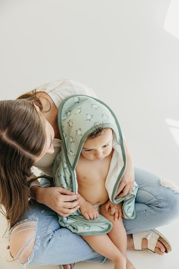 Copper Pearl Premium Knit Hooded Bath Towel Wade