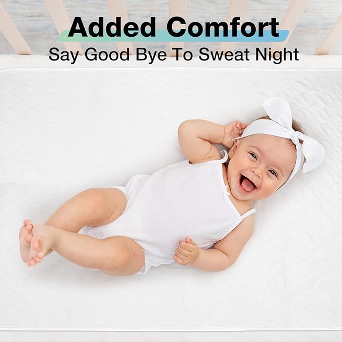 Bed Pads Washable Waterproof, 52" x 34" (2 Pack) Incontinence Bed Pads, Waterproof Mattress Protector & Washable Pee Pads, Perfect for Kids, Adults, The Elderly and Pets
