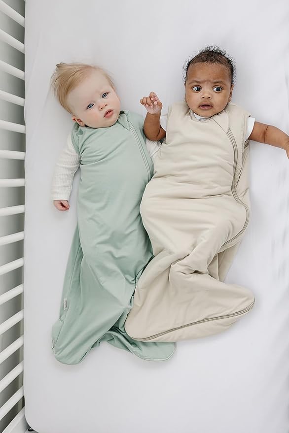 Sleep Sack 1.0 Tog - Rayon made from Bamboo Baby Sleeping Bag, Wearable Blanket, Unisex