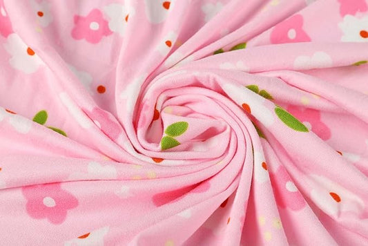 Onacosht Stretchy Bassinet Sheets 33" x 19" Compatible with Mika Micky, KoolaBaby (3 in 1), BabyBond, HARPPA and RICUTON Bedside Bassinet, 3 Pack for Baby Boy and Girl, Pink Floral