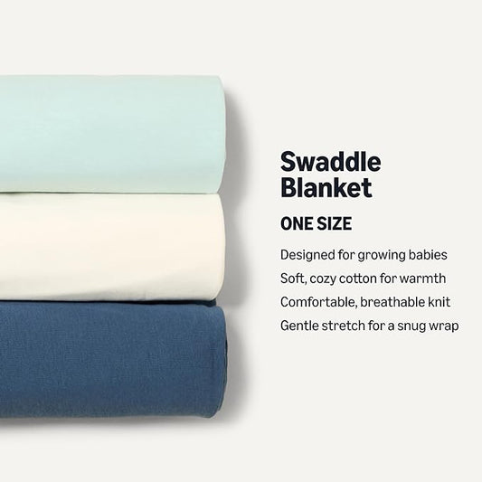 Amazon Essentials unisex-baby Swaddle Blanket