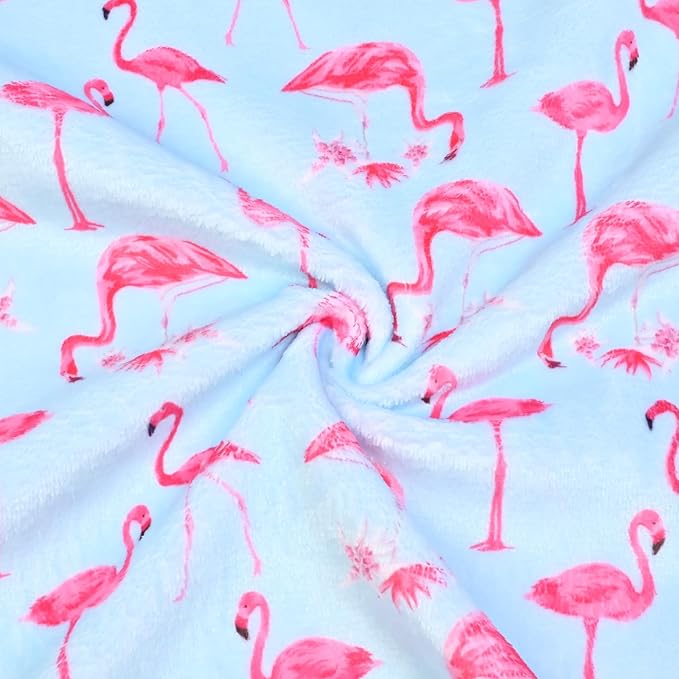 QPANCY Girls Robe Kids Bathrobes Soft Plush Fleece Pajamas Sleepwear