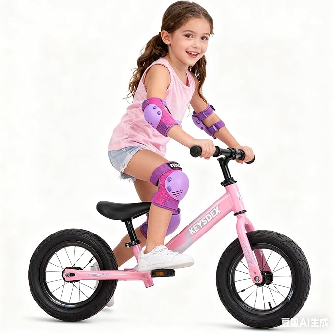 Kids/Youth Knee Pads Elbow Pads Wrist Guards Protective Gear Set for 3-15 Years, Child Roller Skates, Cycling, BMX Bike, Skateboard, Inline Skating, Scooter Riding and Outdoor Sports