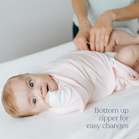 HALO Micro-Fleece Sleepsack Swaddle, 3-Way Adjustable Wearable Blanket, TOG 3.0, Dinos, Small, 3-6 Months