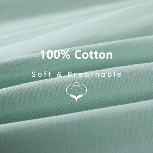 Baby Sleep Sack 12-18 Months, 100% Cotton Sleeping Sack for Newborn and Infant, 3 Pack Baby Wearable Blanket, 0.5 Tog Lightweight Double Zipper Sleep Bag Apricot