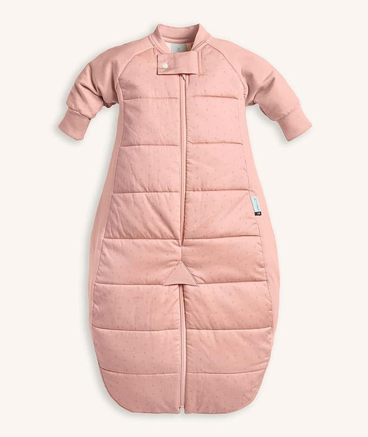 ergoPouch Sleep Suit Bag 3.5 TOG – Baby Sleep Sack & Wearable Blanket, 2-in-1 Convertible Sack to Suit with Legs for Safe Movement, Regulates Temperature Overnight, Unisex (4-6 Years, Berries)