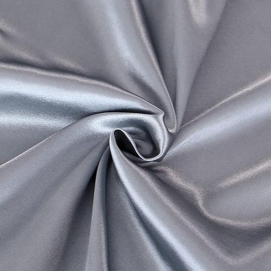 Crib Sheets for Boys, Satin Fitted Crib Sheet Soft & Silky Baby Mattress Sheet (52"x28"x8") for Baby Boys and Girls, Great for Baby with Hair and Skin, Grey
