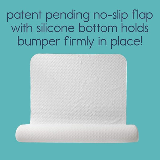Hiccapop [2-Pack Inflatable Bed Rail for Toddlers | Portable, Blow-up Bed Bumper for King, Queen, Full, with Non-Slip Machine-Washable Cover | Travel Bed Rail for Hotel, Grandma's, Vacation