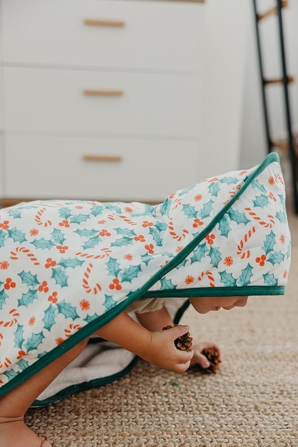 Copper Pearl Hooded Bath Towels Premium Knit/Terry Cloth Baby Towels with Hood, Pockets, and Cool Designs - Great to Gift and Make Bath Time Fun - Baby Bath Towel, Holly