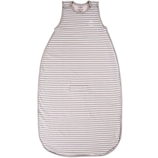 Woolino Toddler Sleeping Bag, 4 Season, Merino Wool and Organic Cotton, Baby Sleep Bag or Sack, 2-4 Years, Earth
