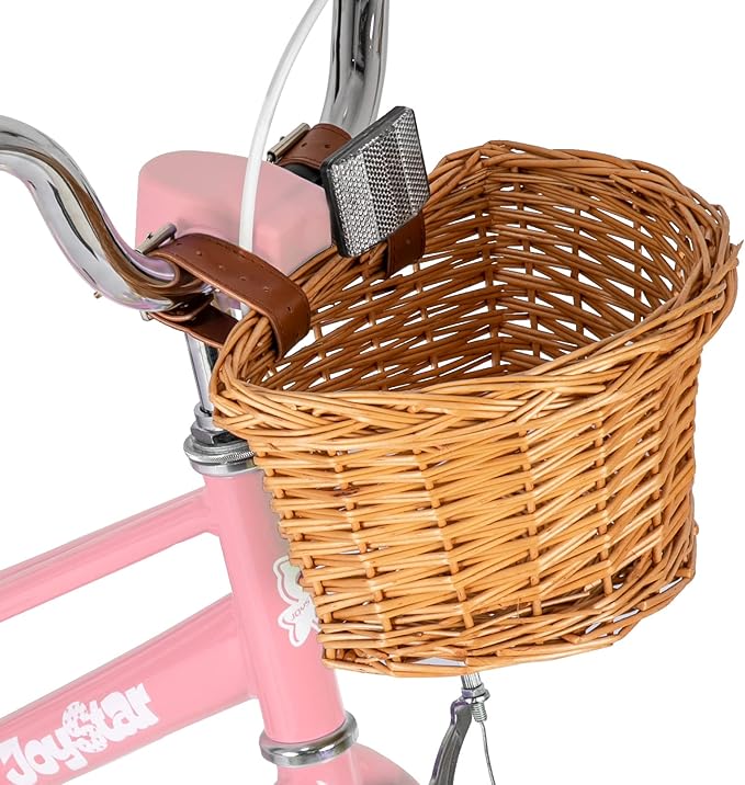 JOYSTAR Girls Bike for 2-12 Years Old Toddlers and Kids, 12" 14" 16" 18“ 20" Retro Style Kids Bike with Training Wheels, 18 20 Inch Children Bicycle with Kickstand