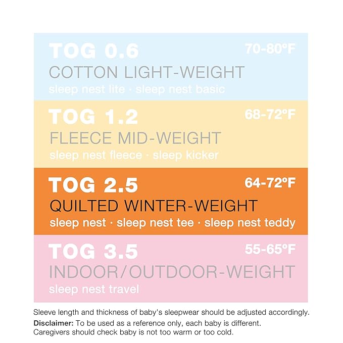 Baby Deedee Sleeping Sack, Baby Wearable Blanket Sleeping Bag, Sleep Nest Tee, Infants and Toddlers, Bashful Owls, Large (18-36 Months)