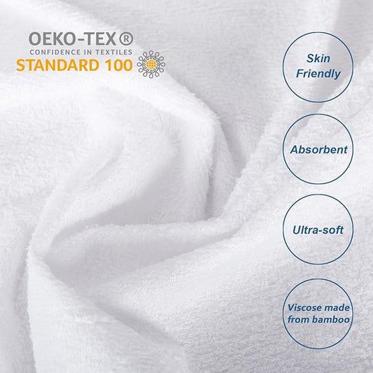 RV Short King Size Mattress Protector Waterproof,Smooth Top Mattress Protector for Kids,Breathable Skin Friendly and Noiseless Fitted Sheet,Viscose Terry Mattress Cover