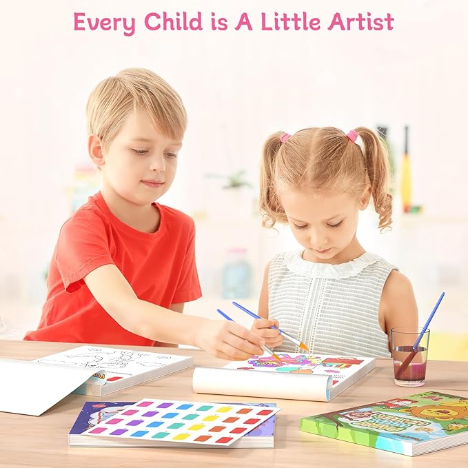 PERRYHOME Paint with Water Coloring Books for Kids,Mess Free Toddler Watercolor Painting Set,Unicorn Frozen Arts and Crafts Toys-Birthday Christmas Gifts for Toddlers Girls Ages 3 4 5 6 7 8
