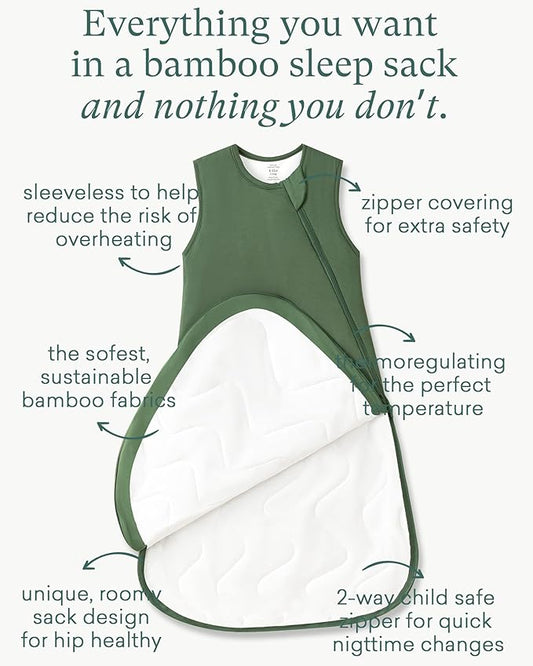 PurComfy Extra-Long Toddler Sleep Sack, Premium Bamboo Viscose Winter Sleeping Bag Supersoft 2.5 TOG Heavy Wearable Blanket 3T-4T-5T