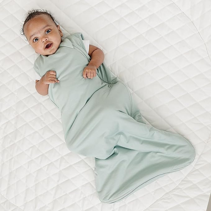 Sleep Sack 1.0 Tog - Rayon made from Bamboo Baby Sleeping Bag, Wearable Blanket, Unisex