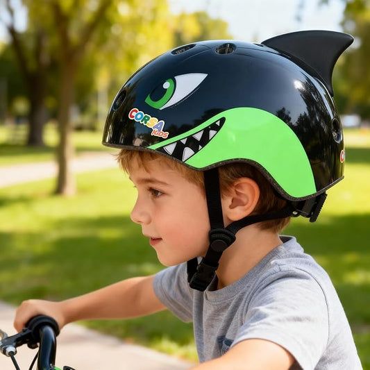 Toddler Kids Bike Helmet, Adjustable and Multi-Sport, 3 Sizes for Ages 1-2-3-5-8-14 Years Child Infant Boys Girls