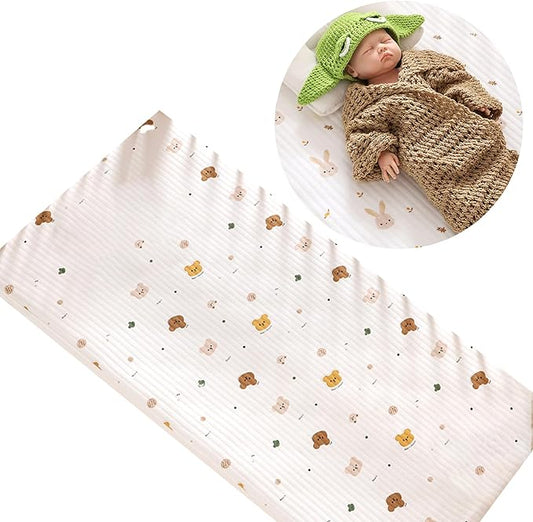 Baby Fitted Crib Sheet Mattress Protectors Infant Bed Protective Sleeve Boys Girl Bedding Stuff Essential