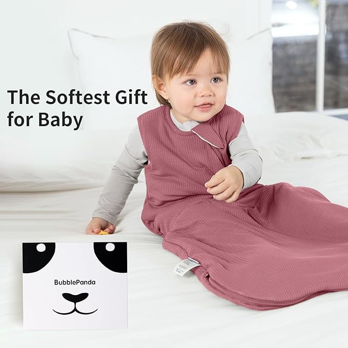 Rayon Made from Bamboo Sleep Sack 2t-3t Supersoft Toddler Sleeping Sack 24-36 Months 1.0 Tog Breathable Baby Wearable Blanket with 2-Way Zipper Unisex Sleeping Bag for Babies