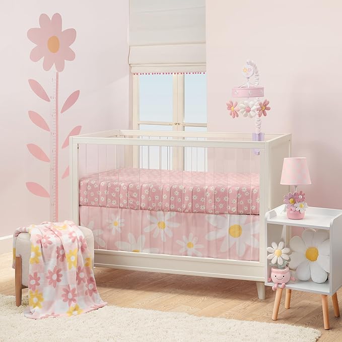 Lambs & Ivy Daisy Dreams Flower Growth Chart Wall Decals/Stickers