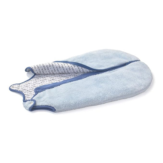Baby Deedee Sleep nest Teddy Baby Sleeping Bag Sack for Boys and Girls Infants and Newborns, Soft Blue, Small (0-6 Month)