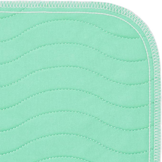 Accompagner Waterproof Reusable for Adults and Pets Washable Pee Pads for Dogs Changing Pad Large Dog Bed Size Adults Incontinence Bed Pads - Non-Slip Leak-Proof (Green, 4Pack-36" x36")