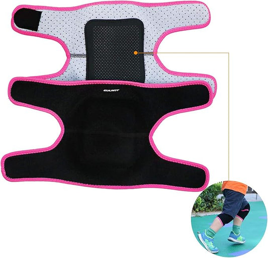 Eulant Adjustable Soft Elbow and Knee Pads for Kids, Child Protective Pad Sets for Bicycle, Roller Skating, Basketball, Football, Volleyball, Dancing, Kneeling