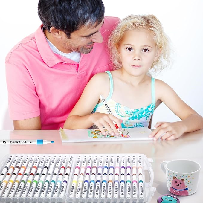 M&G Acrylic Paint Pens Markers Stocking Stuffers, 12 Colors with Medium Tip, Christmas Gifts for artists, Acrylic Paint Markers for Rock Painting, Ceramic, Metal, Glass, DIY Crafts,fabric paint