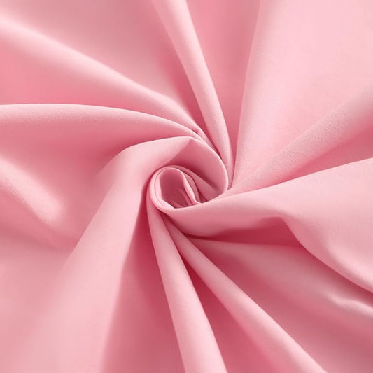 FLXXIE 2 Pack Microfiber Fitted Crib Sheets, Super Soft and Cozy Toddler Fitted Sheets for Standard Crib and Toddler Mattresses, 28x52, Pink