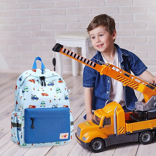 mygreen Toddler Backpack, Kids Backpack for Boys and Girls with Chest Strap | with Chest Strap