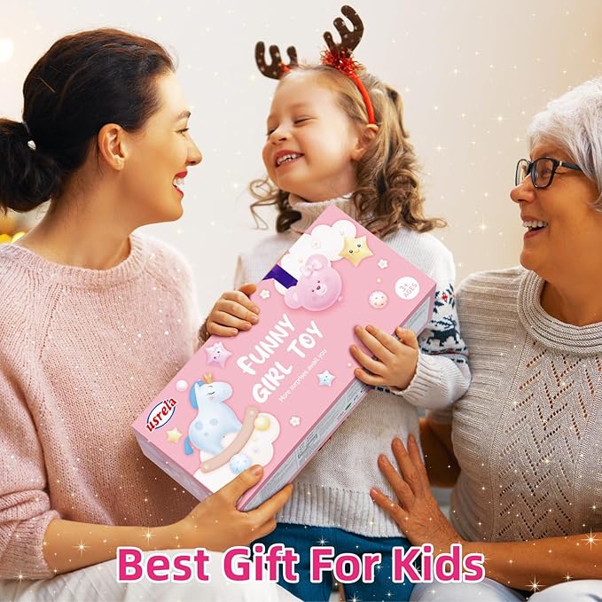 Girls Toys for 2 3 Year Old, Toddler Girl Toys Age 2-4, 7-in-1 Carrier Truck with Light & Music, Truck Toys for 1 2 3 Year Old Girl Birthday