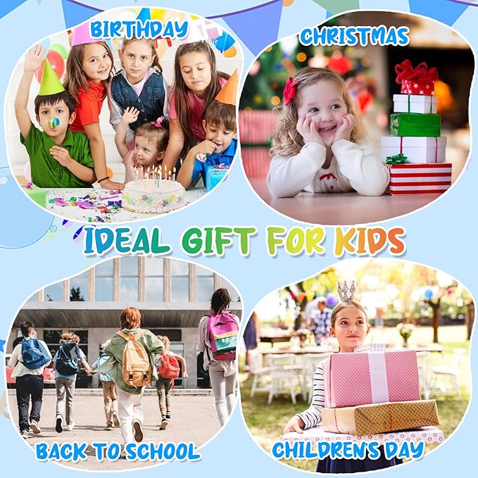 LCD Writing Tablet for Kids 10 Inch Reusable Drawing Tablets for Kids Colorful Writing Board Electronic Drawing Board Educational and Learning Toys for 2-4 Year Old Boys